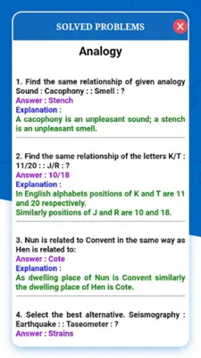 Logical Reasoning Test android App screenshot 4